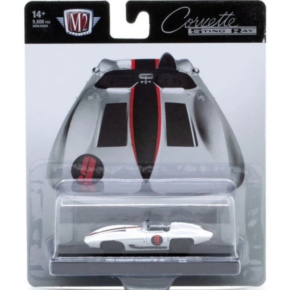 1959 Chevrolet Corvette XP-86 M2 Machines 1:64 Diecast Auto Drivers Release 122